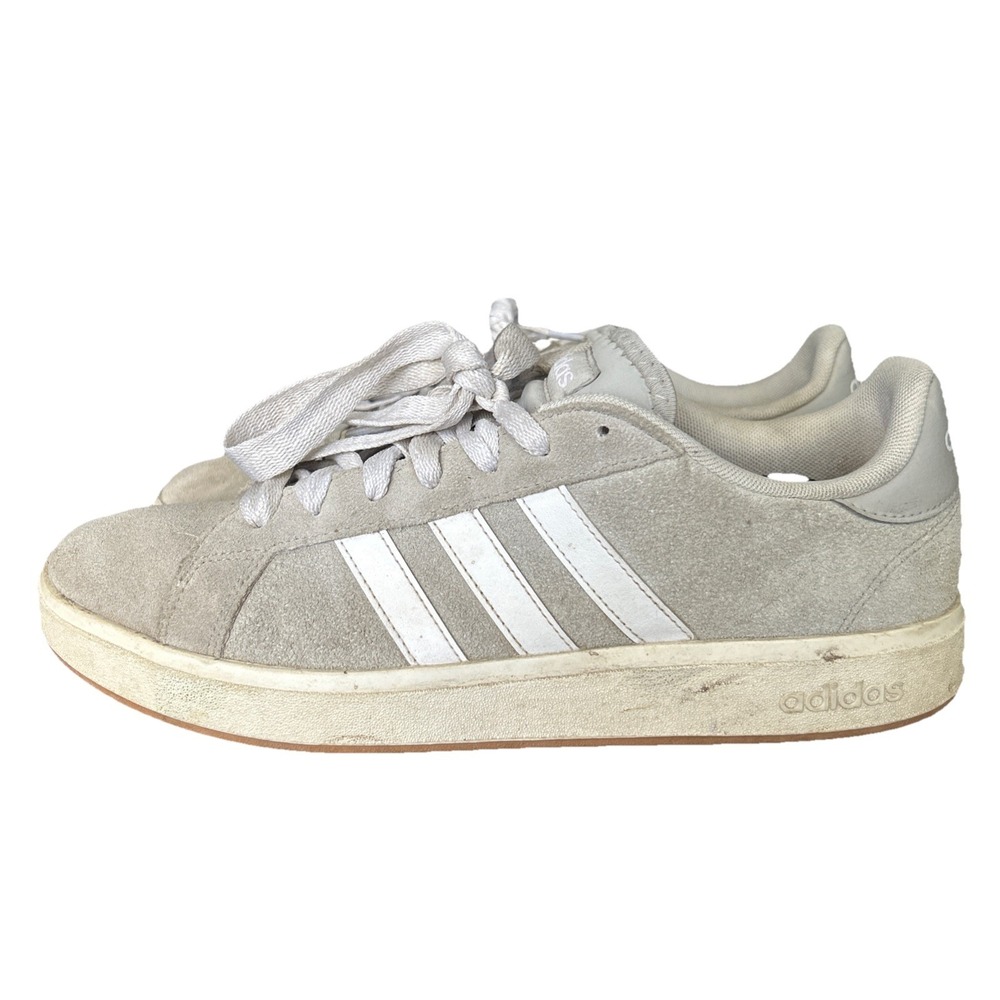 Grey Adidas Grand Court Alphas Mens Size 10.5